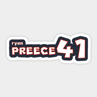 Ryan Preece '23 Sticker